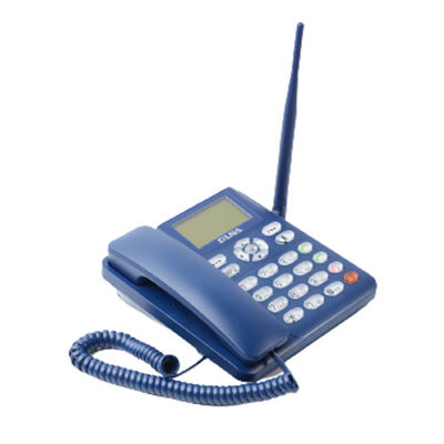 購入 DLNAエムピー・スリー無線Gsmの机の電話二重Sim Gsmのデスクトップの電話反干渉の能力 online manufacture