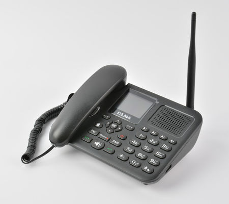 購入 二重固定GSMの無線机の電話、TNCのアンテナ デスクトップの電話 online manufacture