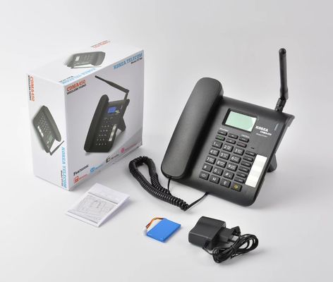 購入 黒いCDMA 450MHzの地上通信線の電話多言語CDMAコードレス フォン online manufacture